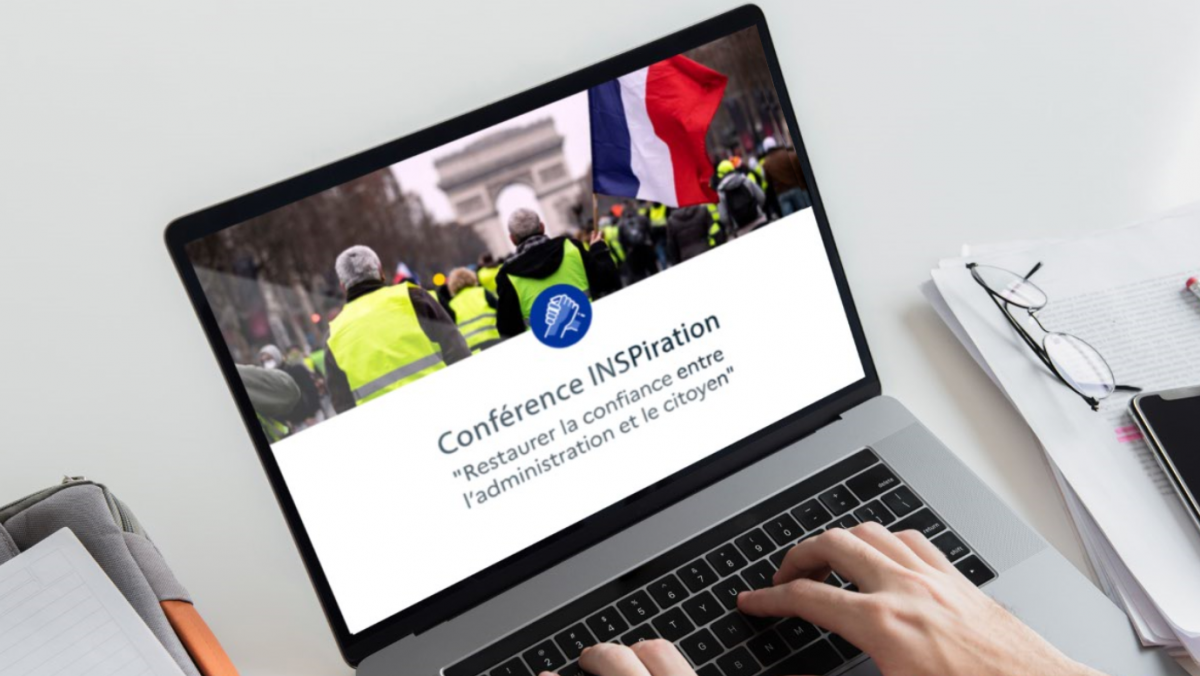 Conférence INSPiration du 31 mai 2022 sur le thème "Restaurer la confiance entre l'administration et le citoyen"