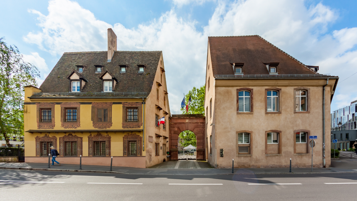 Visuel bâtiment en trompe-l'oeil Strasbourg