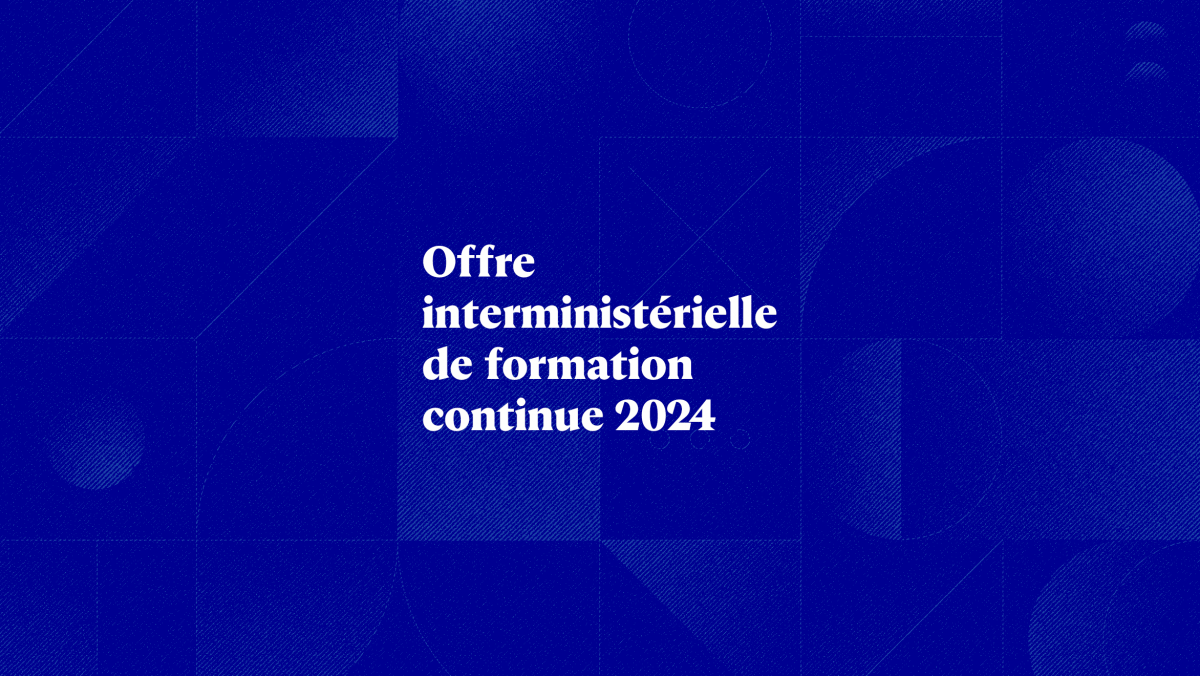 Offre interministérielle de formation continue 2024