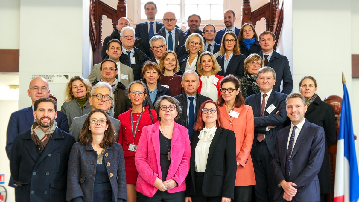 Photographie officielle des 38 membres du conseil de professionnalisation pour la promotion 2024-2026