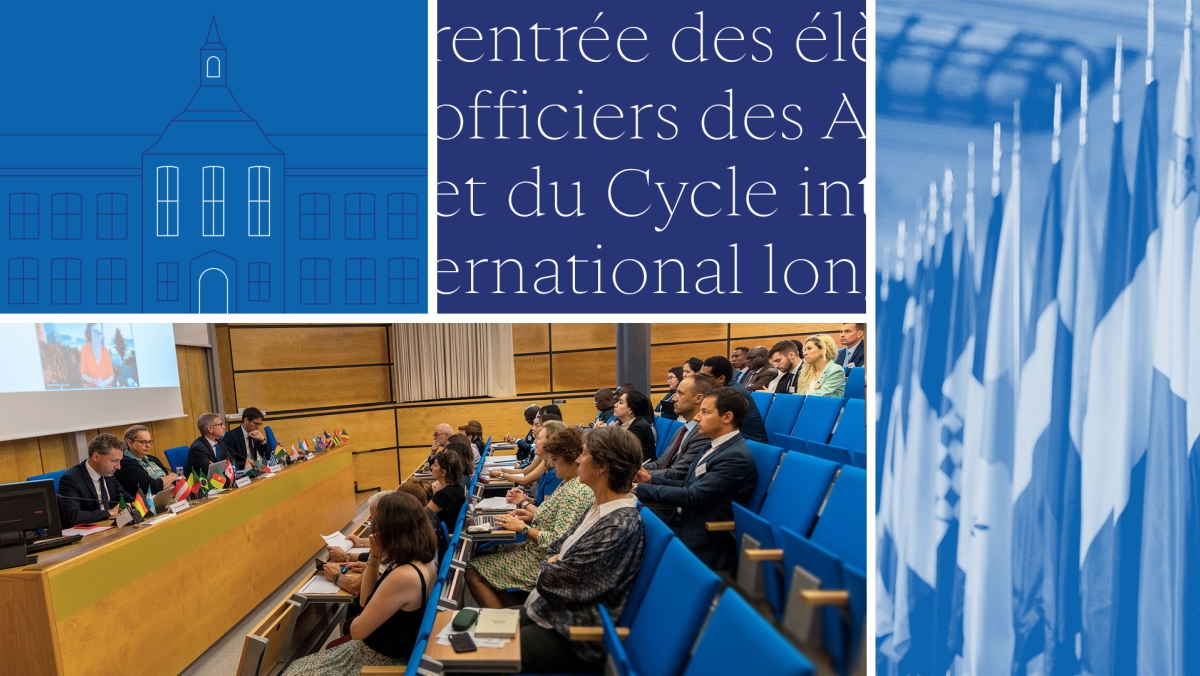 L'INSP souhaite la bienvenue aux élèves internationaux et officiers des Armées du Cycle international long (Cil) 2024-2025