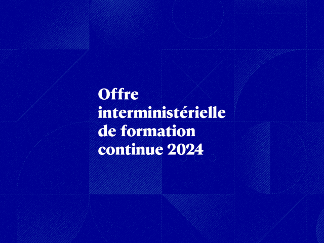 Offre interministérielle de formation continue 2024
