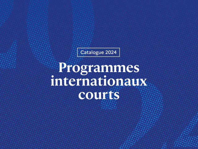 Programmes internationaux courts 2024